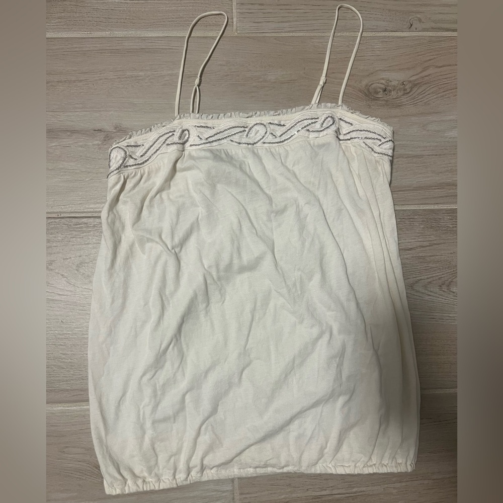 White Tank Top American Eagle Outfitters